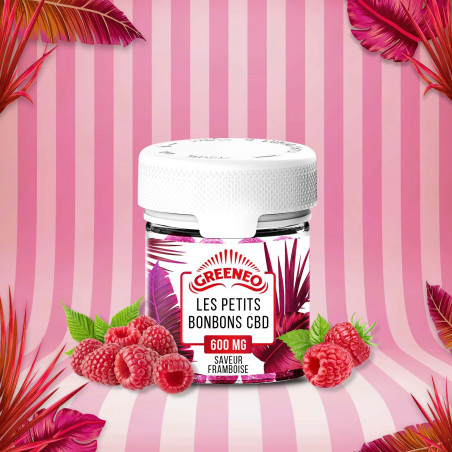 Les Petits Bonbons CBD Framboise 600mg