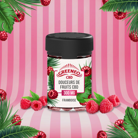 Douceurs de fruits framboise 300mg