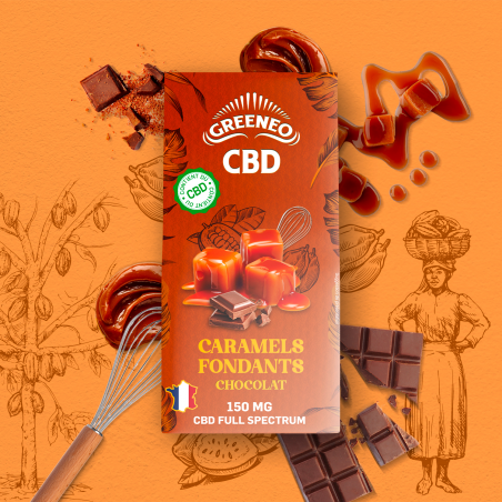 Caramels fondants chocolat 150mg