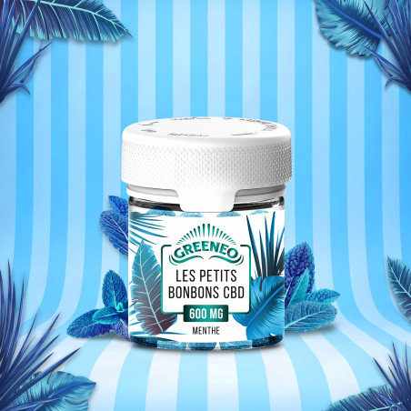 Les petits bonbons CBD - Menthe