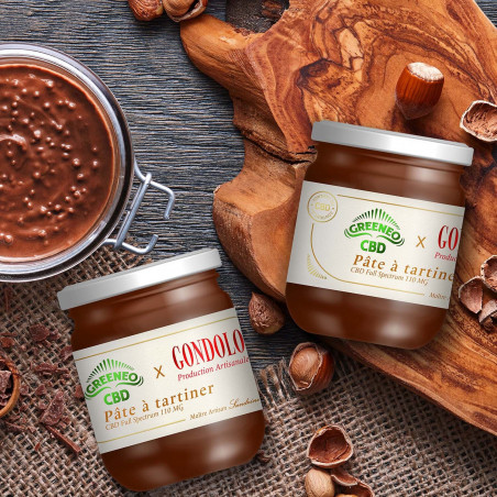 Pâte à tartiner CBD- Maitre Artisan GONDOLO